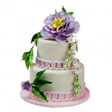 Торт Свадебный цветок купить - энгельс.сладкоежкин.рф