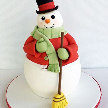 Торт добрый снеговик купить - энгельс.сладкоежкин.рф
